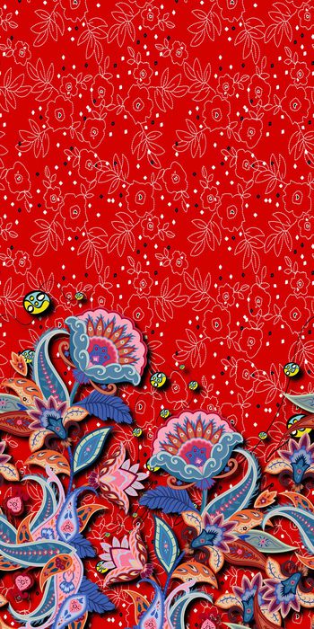 女装定位花印花华亿平台图片