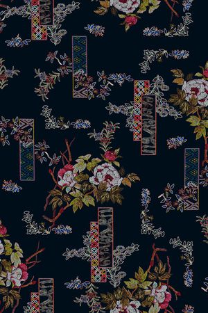 香云纱印花华亿平台图片