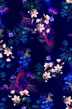 香云纱印花华亿平台图片