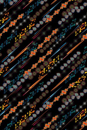 几何印花华亿平台图片