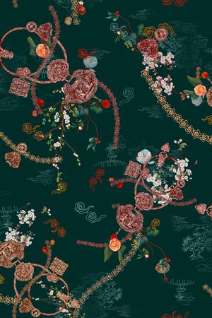 香云纱印花华亿平台图片