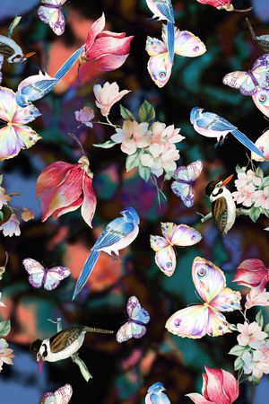 旗袍印花华亿平台图片