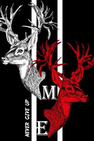 黑底花卉印花华亿平台图片