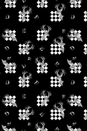 几何印花华亿平台图片