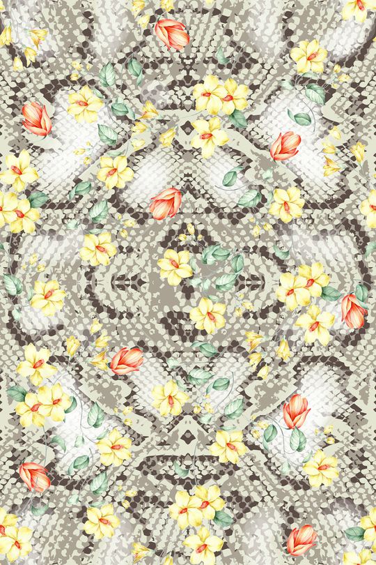 动物皮印花华亿平台图片