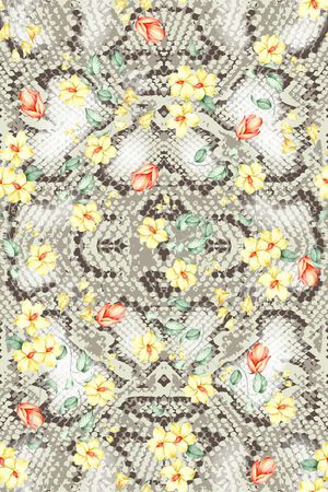 动物皮印花华亿平台图片