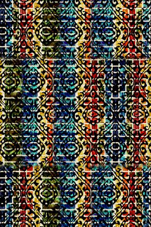 复古印花华亿平台图片