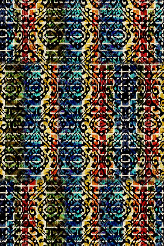 复古印花华亿平台图片