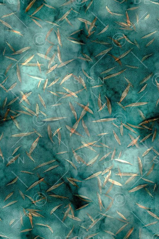 绿植树叶印花华亿平台图片