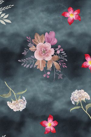 绿植树叶印花华亿平台图片