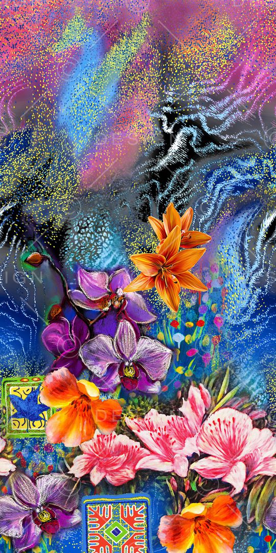 定位花印花华亿平台图片