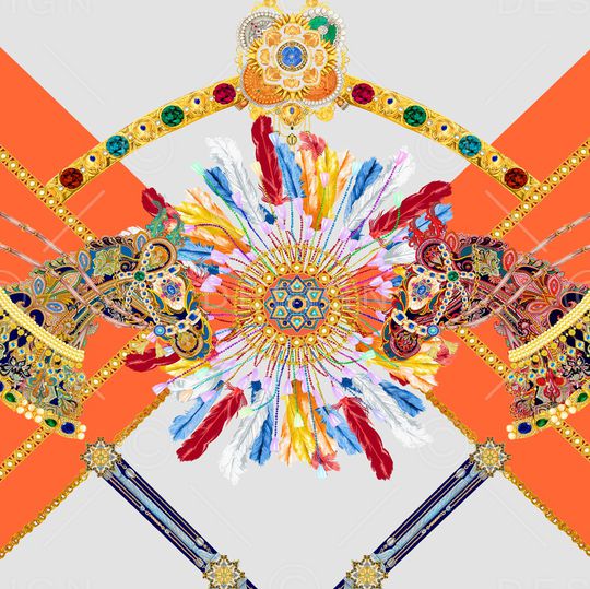 HERMES印花华亿平台图片