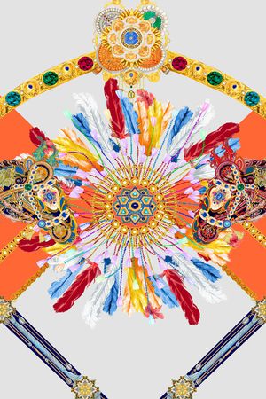 HERMES印花华亿平台图片