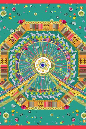 HERMES印花华亿平台图片