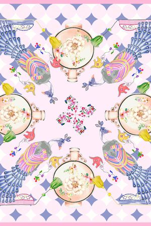 HERMES印花华亿平台图片