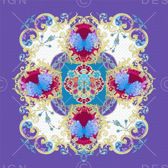 HERMES印花华亿平台图片