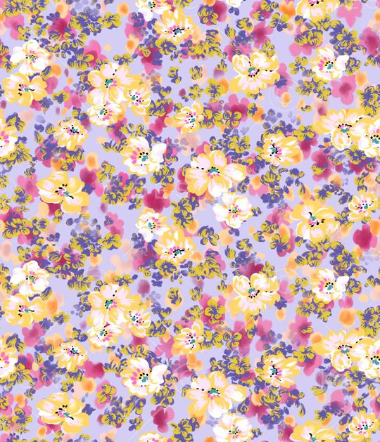 小碎花印花华亿平台图片