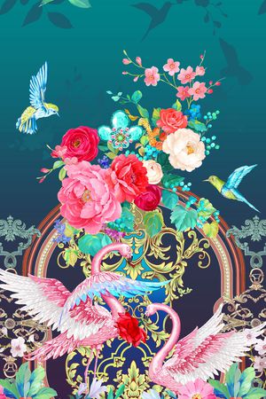 HERMES印花华亿平台图片