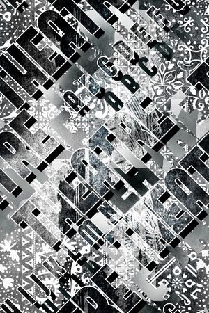 字母印花华亿平台图片