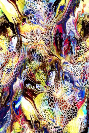 动物纹印花华亿平台图片