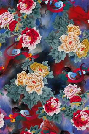 香云纱印花华亿平台图片