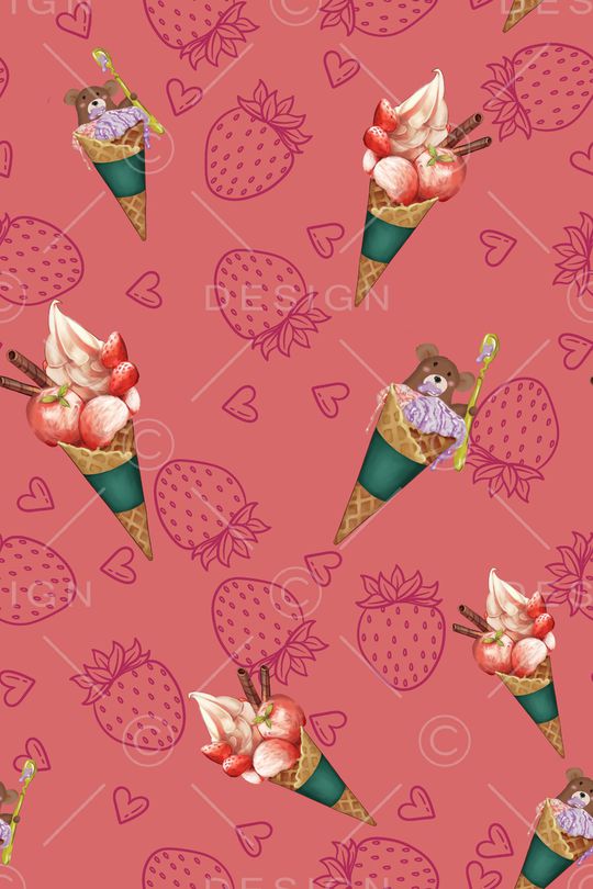 可爱印花华亿平台图片