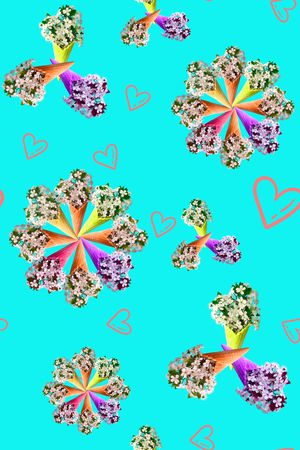 爱心印花华亿平台图片