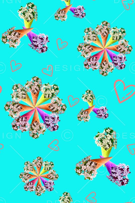 爱心印花华亿平台图片