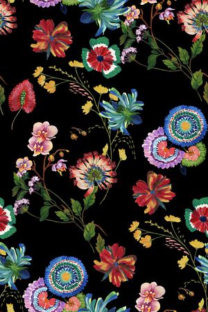 绿植树叶印花华亿平台图片