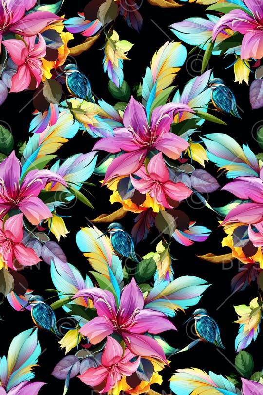 羽毛印花华亿平台图片