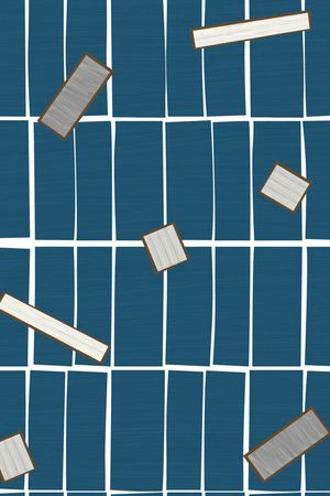 几何印花华亿平台图片