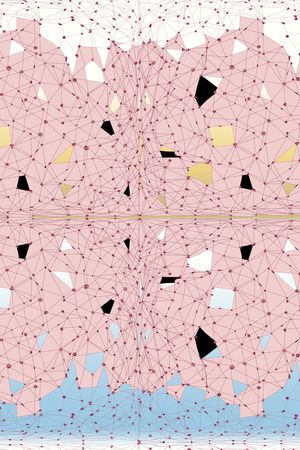 几何印花华亿平台图片