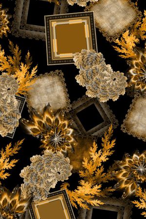 几何印花华亿平台图片