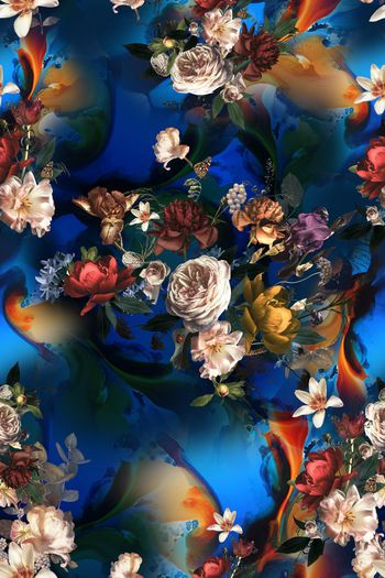 时尚印花华亿平台图片