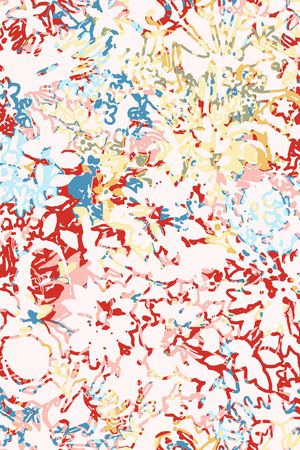 绿植树叶印花华亿平台图片