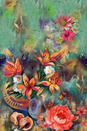 定位花印花华亿平台图片