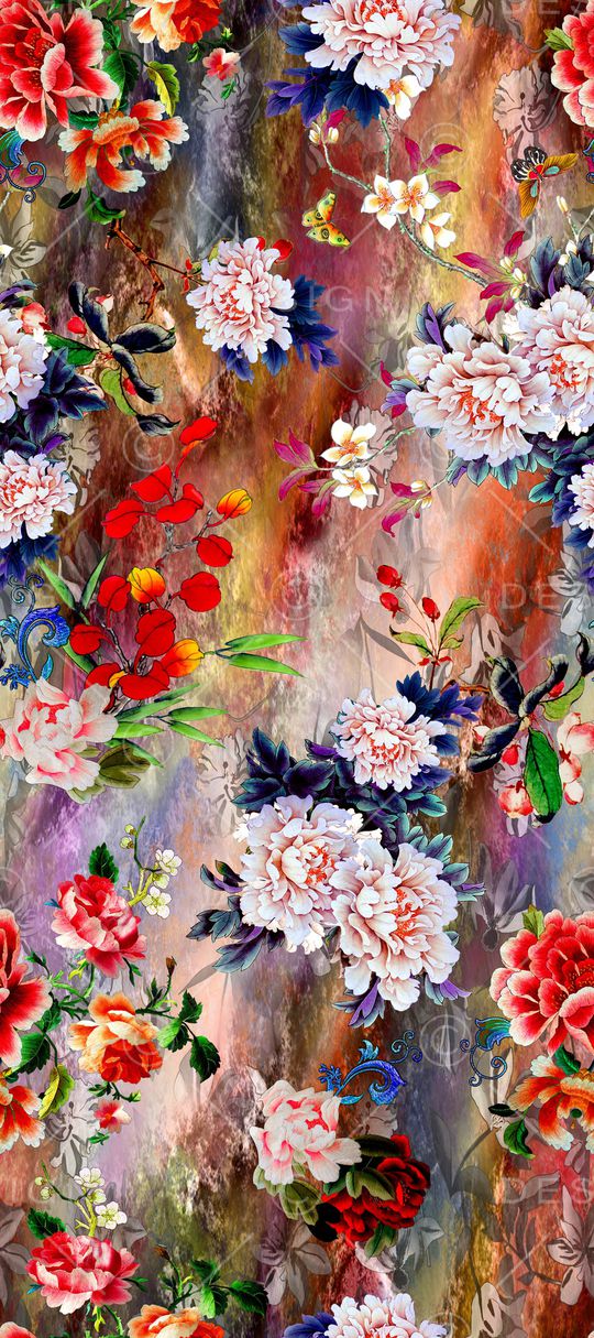 旗袍印花华亿平台图片