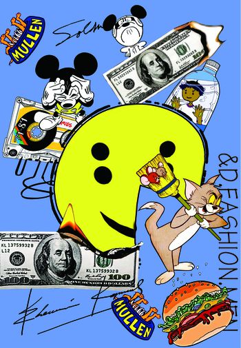 涂鸦印花华亿平台图片