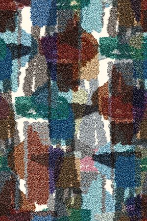 抽象男装印花华亿平台图片