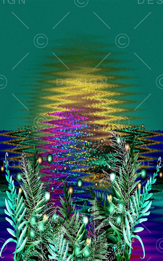 女装定位花印花华亿平台图片