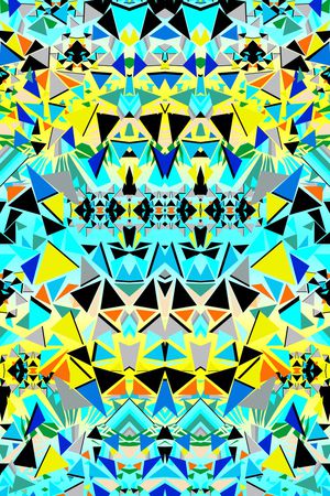 几何印花华亿平台图片