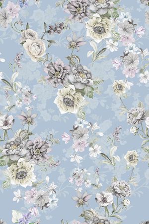 抽象花卉印花华亿平台图片