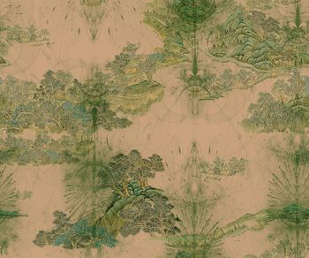 线条印花华亿平台图片