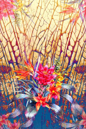 女装定位花印花华亿平台图片