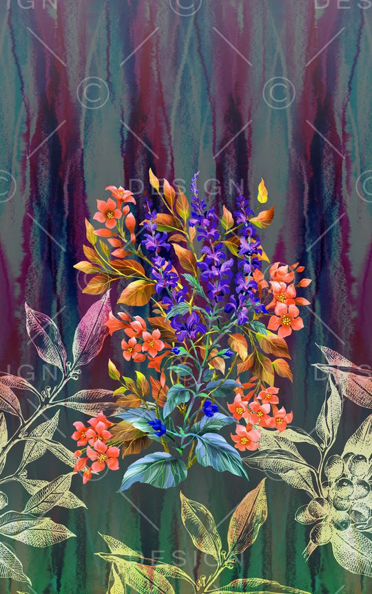 女装定位花印花华亿平台图片