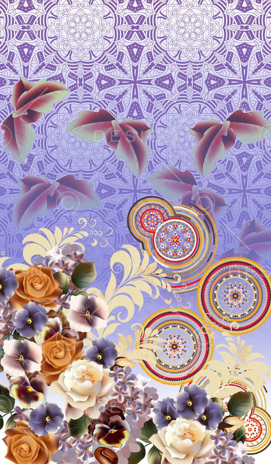 民族风印花华亿平台图片