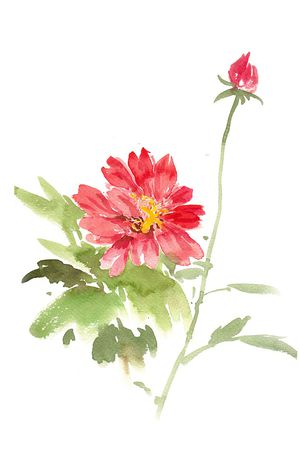 水墨风印花华亿平台图片