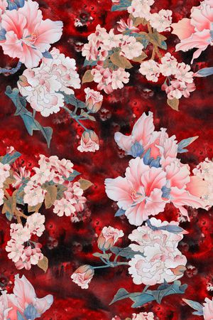 香云纱印花华亿平台图片