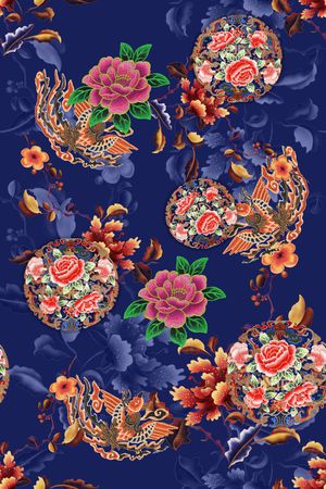 香云纱印花华亿平台图片