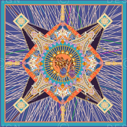 HERMES印花华亿平台图片